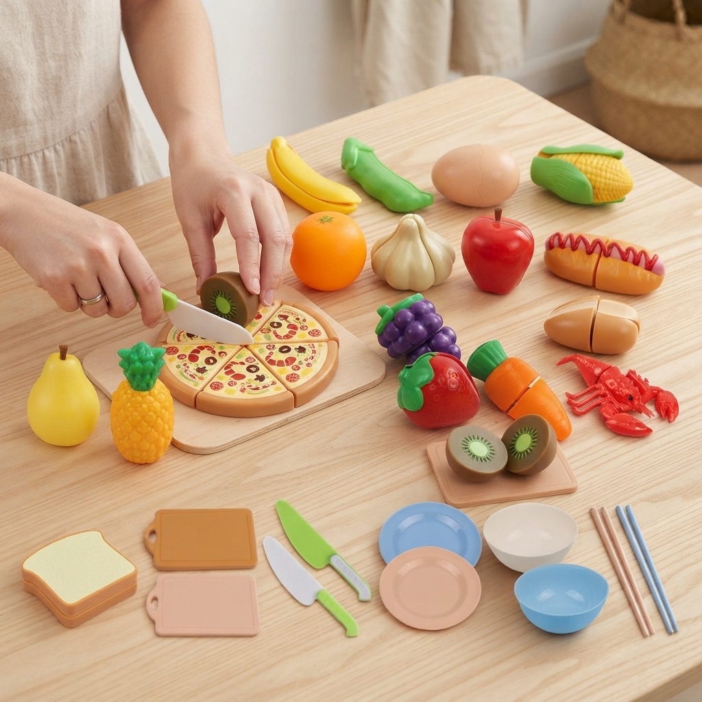 ชุดของเล่นอาหารจำลองมอนเตสซอรี - Kitchen Kids Baking Set บทวิจารณ์และราคา