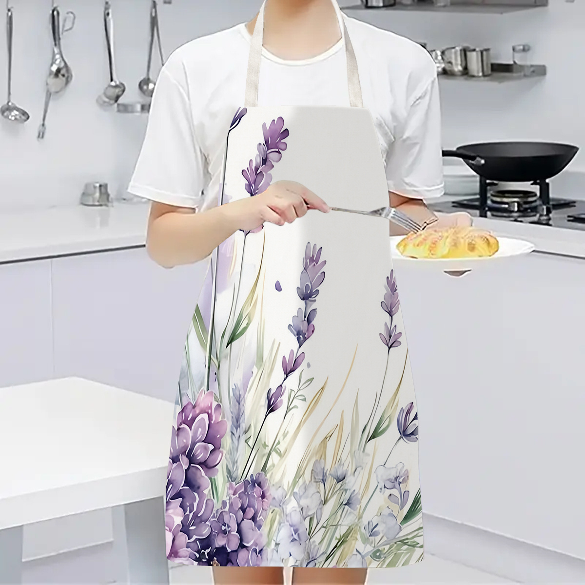 ผ้ากันเปื้อนลายหม้อแม่มด 1 ชิ้ - Kitchen Witch Baking บทวิจารณ์และราคา