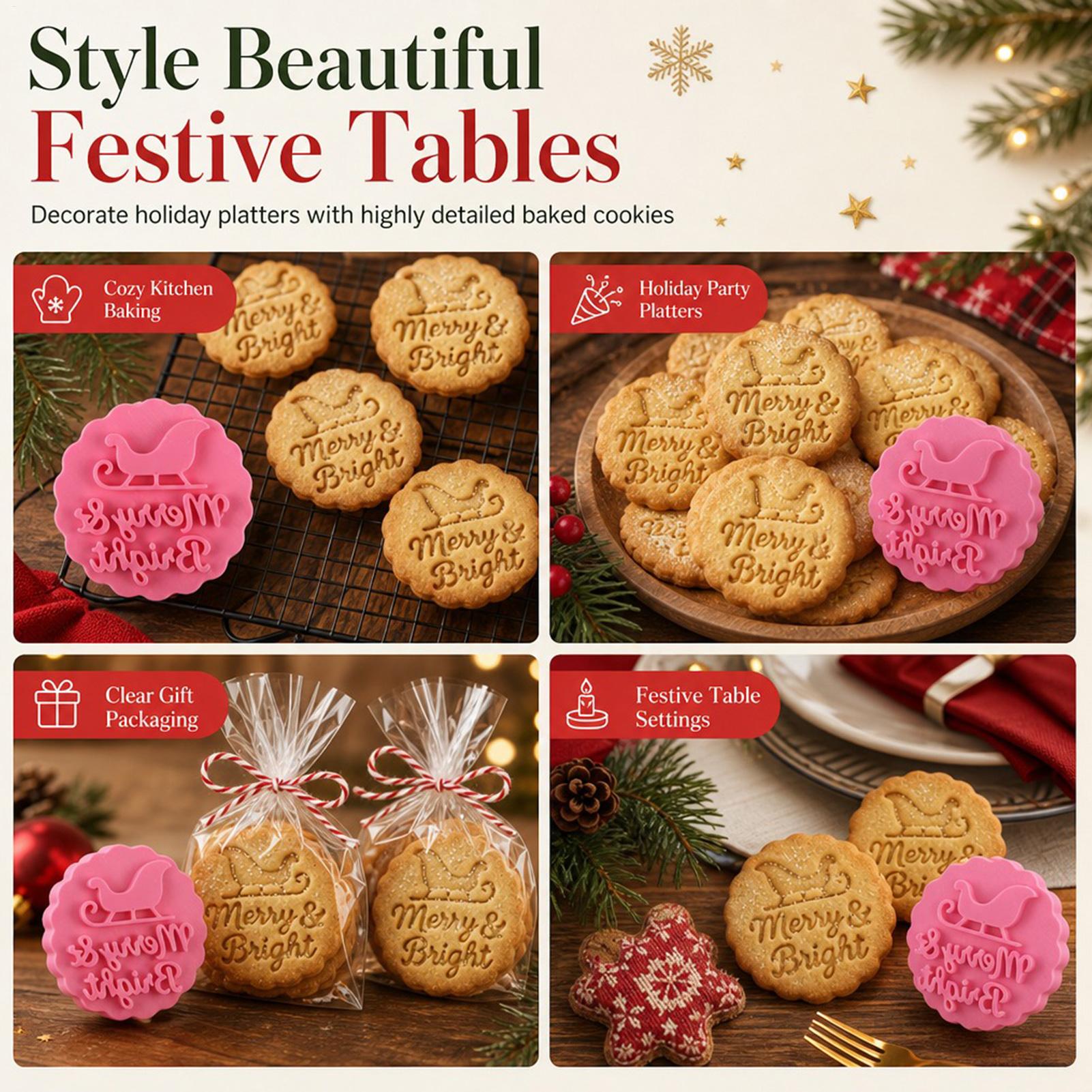 ชุดพิมพ์คุกกี้คริสต์มาส 10 ชิ้ - Baking Kitchen Set บทวิจารณ์และราคา